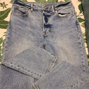 H&M High Waist Mom Jeans